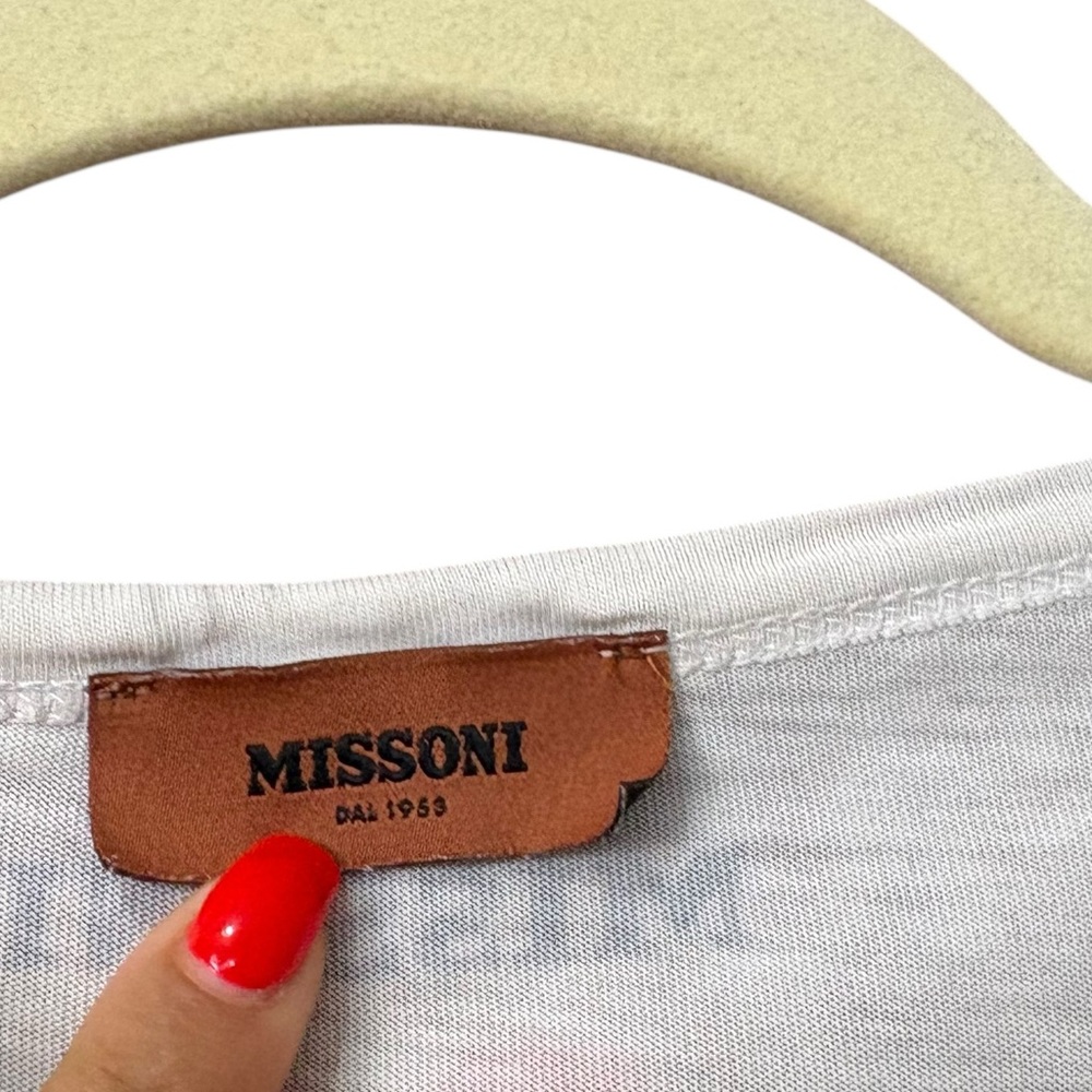 Missoni Key To The Cure Tee In White Size Medium - Picture 6 of 8